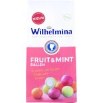 Wilhelmina fruit & mint ballen bonbons fruit et menthe 200g