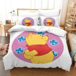 Winnie the pooh impression en d parure de couette avec fermeture eclair housse de couette respirantepour ...