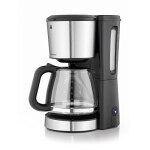 Wmf 0412250011 machine à café bueno 10 tasses plaque de maintien au chaud verre cromargan mat Wmf 0412250011 machine à café bueno 10 tasses plaque de maintien au chaud verre cromargan mat