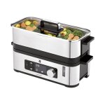 Wmf kchenminis vitalis e - cuiseur vapeur - 900 watt - noir / inox
