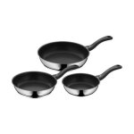 Lot de 3 po�les - Ø20 / 24 / 28 cm