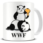 Wwf panda - wwe - wrestling meme - joke - dr�le - tasse a caf� en c�ramique - tasse a th� - id�e de tasse ...