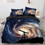 X cm house de couette polyester coton housse de couette x ado garcon ciel ��toil�� parures de lit moelleux ...
