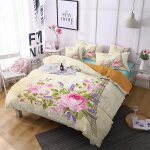 X cm housse de couette polyester - coton parure de lit x avec taies d'oreiller xcm tour eiffel paris ...