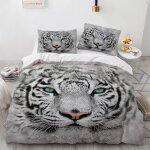 X cm housses de couettes polyester coton housse de couette x tigre animal linge de lit impression d avec ...