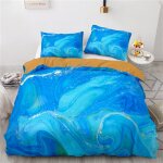 X cm microfibre housse de couette enfant fille doux confortable parure lit personnes fille ocean mer ...