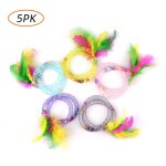 Xeme 5pcs funny cat toys jouet de d�compression bracelet extensible pour chat