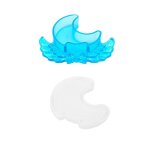 Xeme moule en silicone transparent r�sine de fleurs s�ch�es artisanat d�coratif bricolage epissure island ...