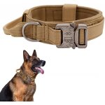 (xl, brown) collier tactique pour chien - collier militaire avec poignée de contrôle, collier réglable ... (xl, brown) collier tactique pour chien - collier militaire avec poignée de contrôle, collier réglable ...