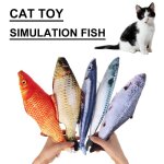 Xm 30cm chat de compagnie jouet simulation poisson jouets pour chien chat m�cher jouer mordre fournitures ...