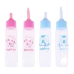 Xm 4 pcs petit bouteille d'allaitement pour animaux chiot chatons gerbilles ecureuil hamster alimentation ...
