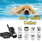 Xm 400m a distance electrique collier de chien choc vibration rechargeable etanche a la pluie collier ...