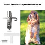 Xm 5 / 10 pices de lapin automatique mamelons lapin rongeur mangeoire eau de fontaine potable pour les ...