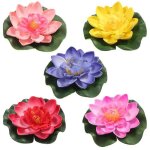 Xm 5 pcs flottant décoratif simulation plante artificielle lotus faux nénuphar pour fontaine publique ... Xm 5 pcs flottant décoratif simulation plante artificielle lotus faux nénuphar pour fontaine publique ...