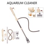 Xm 520l / h changeur d'eau d'aquarium gravier nettoyeur d'eau sable pompe outil poissons excréments syphon ... Xm 520l / h changeur d'eau d'aquarium gravier nettoyeur d'eau sable pompe outil poissons excréments syphon ...