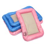 Xm 70x50cm chien chat animal de compagnie cool coussin doux soie tissus antid�rapant tapis si�ge lit ...