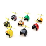 Xm 9 styles drle petit poulet casque pour animaux de compagnie poules oiseau dur chapeau de protection ...