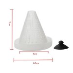 Xm aquarium poissons r�servoirs 6 pi�ces rouge ver c�ne mangeoire tr�mie alimentation du distributeur ...