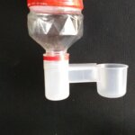 Xm bol a boire pour oiseaux pigeons perroquets en plastique pratique mangeoire a eau bol facile a nettoyer ...