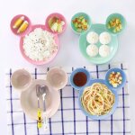 Xm bol mickey pour le riz bb 4 couleurs dessin anim mouse vaisselle bote a djeuner enfant bb enfants ...