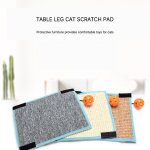Xm chat gratter tapis chat griffoir chaton tapis griffoir chaise bureau jambe meubles protecteur chat ...