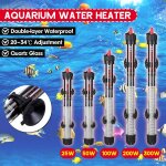 Xm chauffe - eau automatique 25w / 50w / 100w / 200w / 300w aquarium submersible r�servoir d'eau bouchon ...