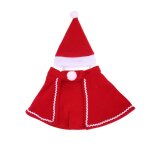 Xm noël chien vêtements décorations habiller chiot teddy cape chapeau robe manteau manteau chapeau Xm noël chien vêtements décorations habiller chiot teddy cape chapeau robe manteau manteau chapeau