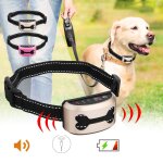 Xm collier de contr�le rechargeable anti - aboiement pour animal de compagnie entra�nement du chien anti ...