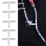 Xm connecteur en forme de t 10 pi�ces 3 voies aquarium r�servoir a air pompe a air connecteur ou vanne ...