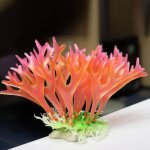 Xm dcorations d'aquarium de poissons dcoration non toxique de mauvaises herbes artificielles ornement ...