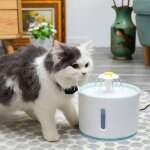 Xm fontaine a eau electrique pour chien animal domestique bol a eau electrique cycle automatique avec ...