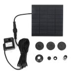 Xm fontaines solaires de jardin fontaine solaire de jardin pompe de cascade puissance solaire fontaine ...