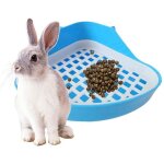 Xm hamster chat pour animaux de compagnie lapin coin toilettes liti�re plateaux facile a nettoyer lapin ...