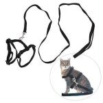 Xm harnais de traction pour chat et laisse produits en nylon animaux r�glables pour animaux harnais ceinture ...