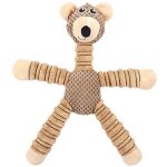 Xm jouets de chien en peluche grin�ant jouets a m�cher en peluche avec des couineurs - jouets a m�cher ...