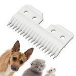 Xm lames de coupe c�ramique 18 dents pour s�rie a5 tondeuse pour animaux de compagnie lame de remplacement ...