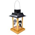 Xm mangeoire pour oiseaux sauvages utilis�e pour la d�coration de jardin mangeoire pour oiseaux solaire ...