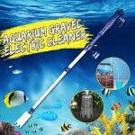 Xm nettoyeur de gravier d'aquarium electrique automatique siphon de filtre a eau pompe a eau sous vide ...