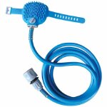Xm outil de bain pour animaux de compagnie masseur confortable outil de douche nettoyage lavage pulv�risateurs ...