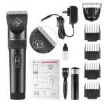 Xm p7 rechargeable chien tondeuse a cheveux professionnel electrique toilettage pour animaux de compagnie ...