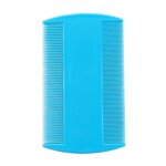Xm peigne anti - poussi�re double face peigne a poils pour puces d'animaux