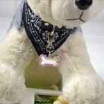 Xm pendentif pour collier de chien grav� forme d'os universelle nom de t�l�phone grav� accessoires pour ...