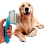 Xm pet nettoyage slicker peigne brosse chien chat cheveux toilettage auto scaling peigne supprime mats ...
