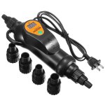 Xm rsistance de chauffe externe 330w 220v temprature rglable aquarium rservoir de poissons adaptateur ...