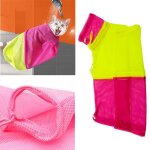 Xm sac de bain en maille pour chats sac de bain toilettage r�glable pour chats sacs de lavage pour animaux ...