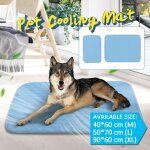 Xm tapis de refroidissement d'�t� respirant couverture chien de compagnie tapis de refroidissement auto ...