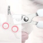 Xm tondeuse ciseaux ongles animaux domestiques coupe - ongles en acier inoxydable griffe de chien et ...