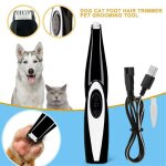Xm vernis a ongle tondeuse broyeur chat & chien toilettage outil electrique cisaillement coupe usb rechargeabl ...