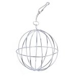 Xue acier inoxydable rond sphre alimentation distribuer suspendus balle de foin cochon d'inde hamster ...