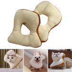 Xue collier pour animaux domestiques chiens chat doux couvre - chef toast en forme de collier accessoires ...